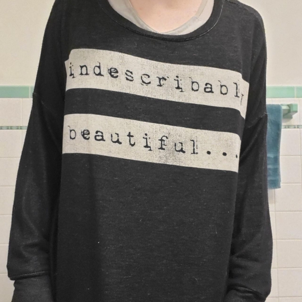 pastel gothic tumblr style sweater